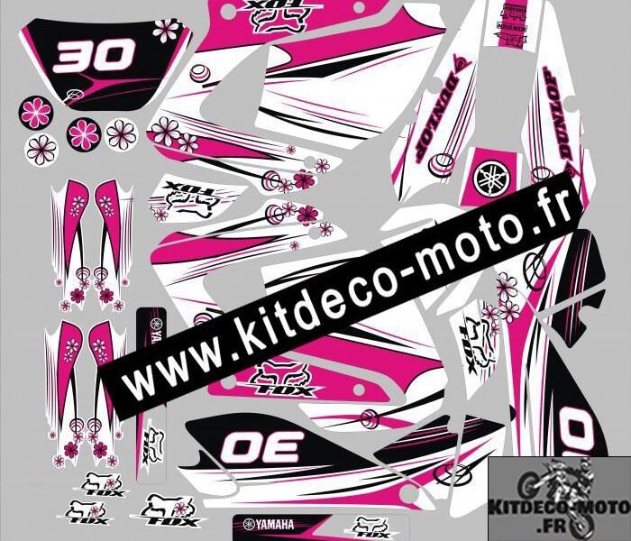 kit deco yamaha dt dtr dtx sm enduro 125