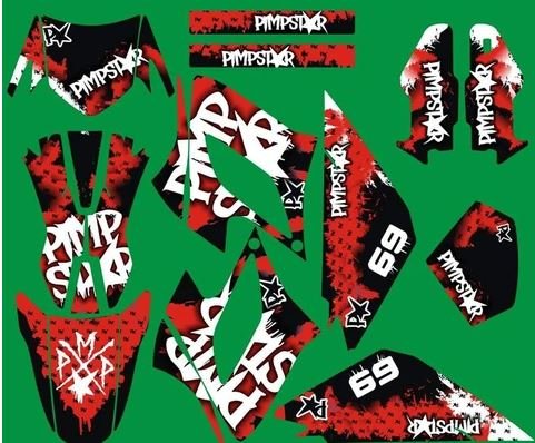 kit deco derbi drd racing senda xtreme drd sm enduro 50