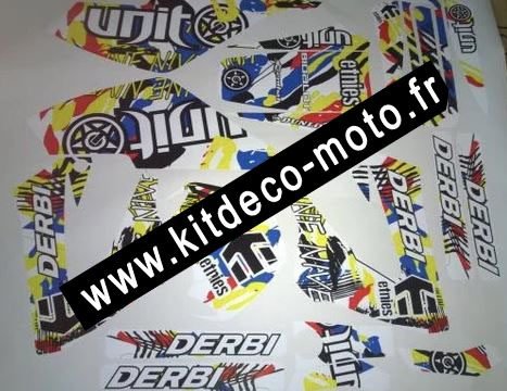 kit deco derbi drd racing senda xtreme drd sm enduro 50