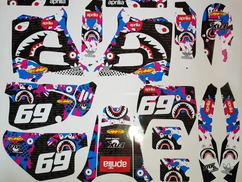 Kit DÉco Aprilia Rx 50 Avant 2006 Shark