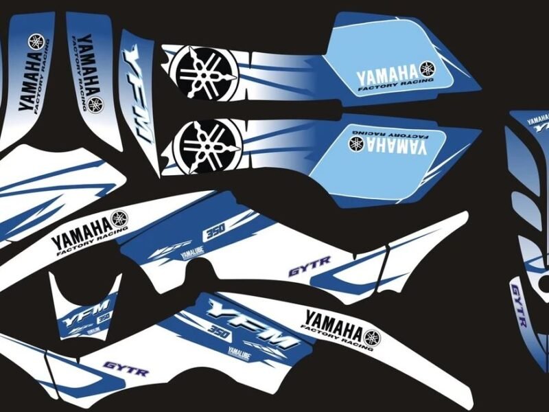 Kit Deco Raptor 350 Factory Blue