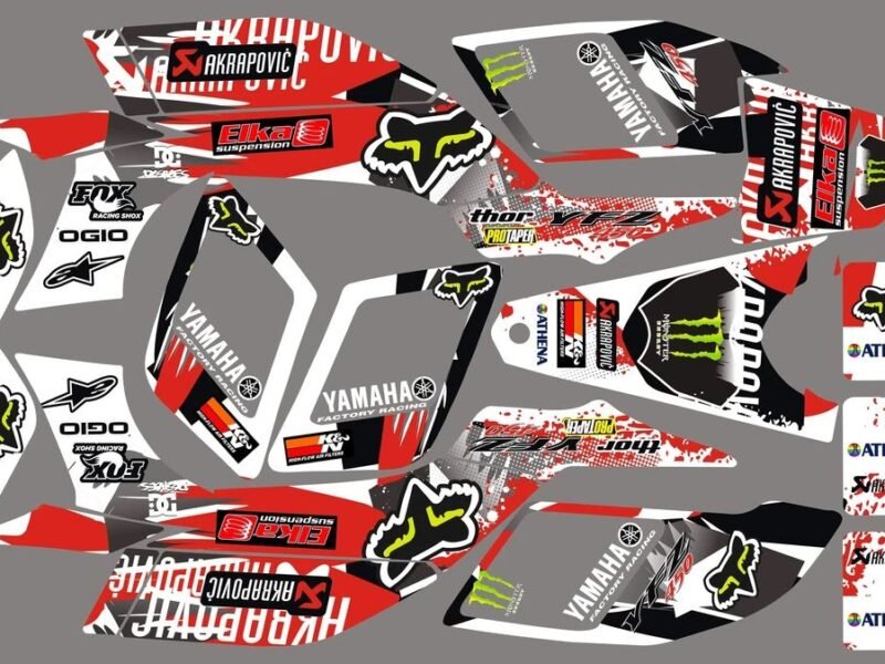 Kit Deco Raptor 450 Fox Red