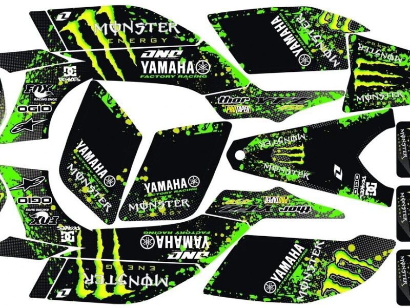 Kit Deco Raptor 450 Monster