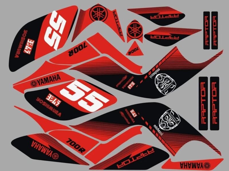 Kit Deco Raptor 700 Red