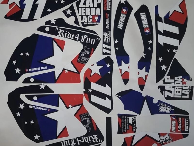 Rider For Fun Kit Deco Yamaha Dt Dtr Dtx