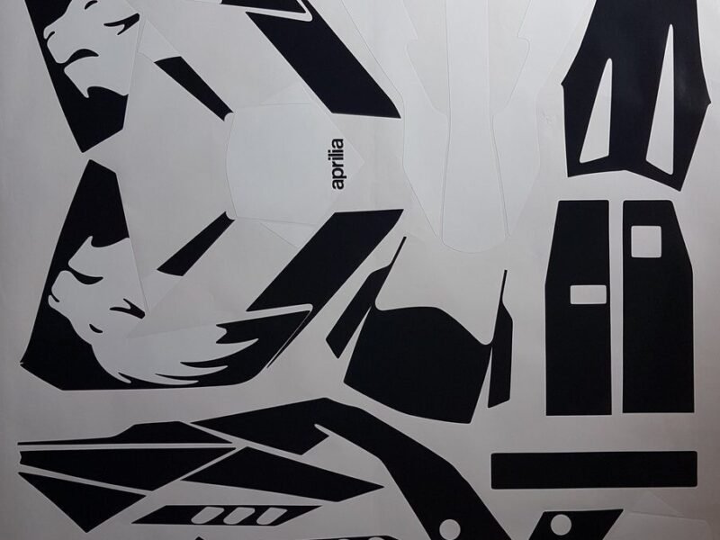 Kit DÉco Aprilia Sx 125 B&w