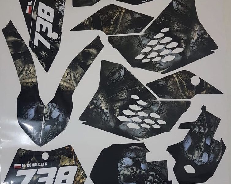 Kit DÉco Ktm Exc Excf 2008 2011 Black