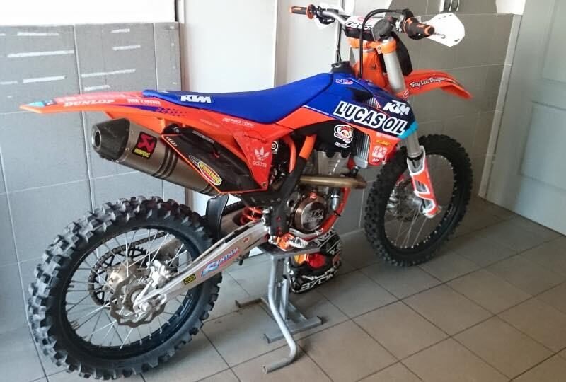 Kit DÉco Ktm Sx Sxf 2013 2015 Lucas Oil