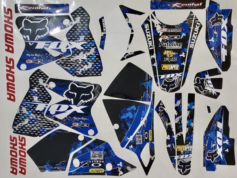 Kit DÉco Suzuki Drz 400 Blue Fox