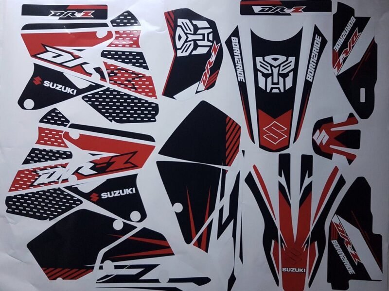 Kit DÉco Suzuki Drz 400 Red Prime