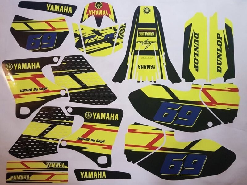 Kit DÉco Yamaha Wr 250 400 426 F 1998 2002 (non Fluo, Fluo En Option)