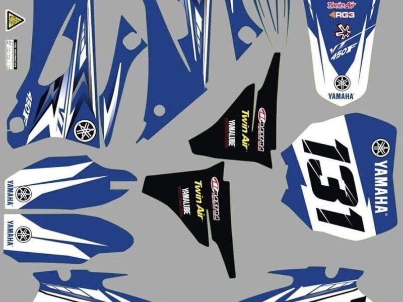 Kit DÉco Yamaha Wrf 250 450 2007 2011 Origine