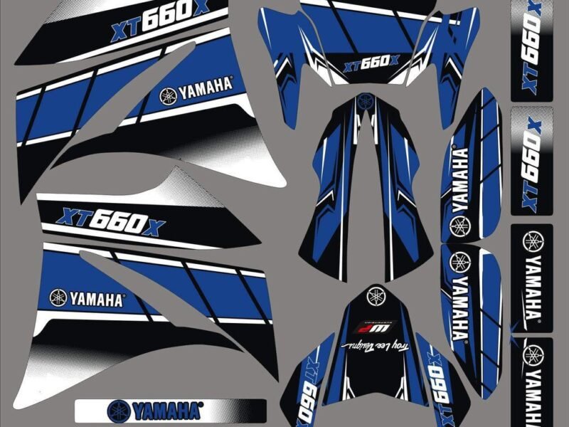 Kit DÉco Yamaha Xt 660 Avant 2006 B