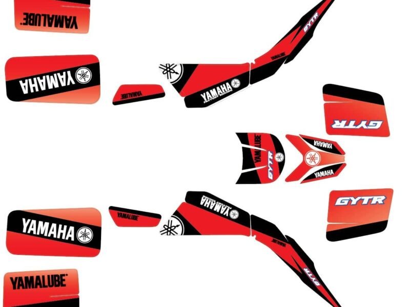 Blaster 200 Rouge Fonce Noir 2