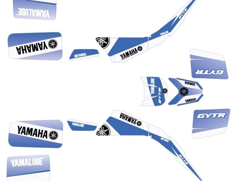 Yamaha 200 Blaster Bleu Blanc