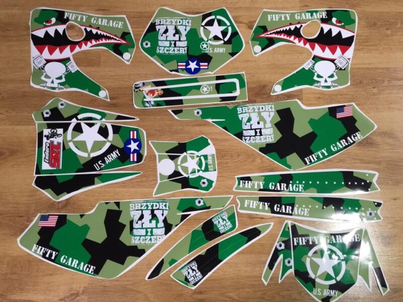 Kit Deco Derbi 2003 2004 Camouflage