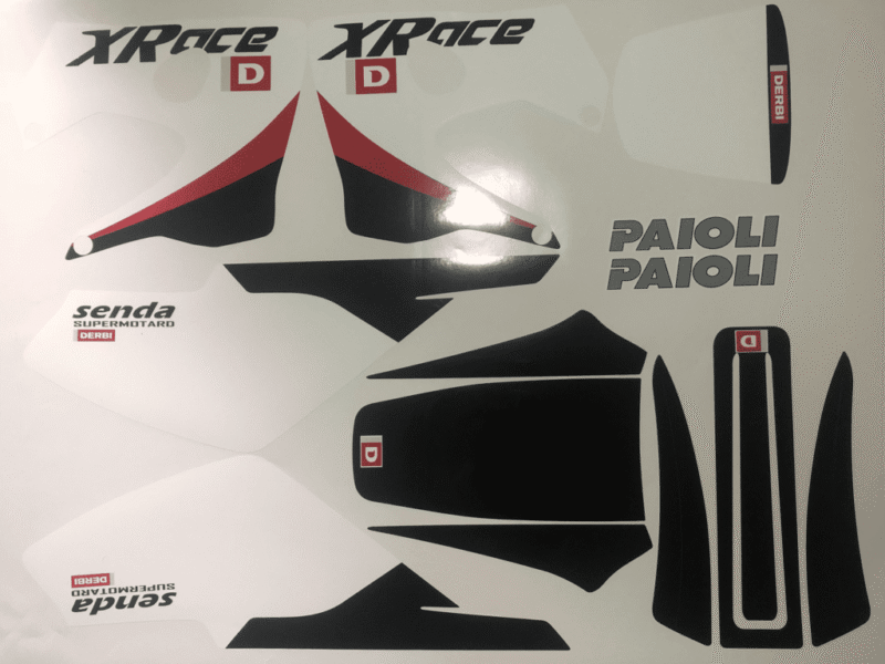 Kit Deco Derbi 2003 2004 White