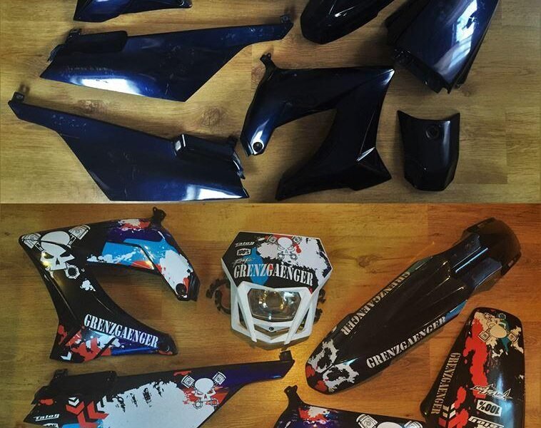 Kit Deco Derbi Carenage Tnt Grenzgaenger