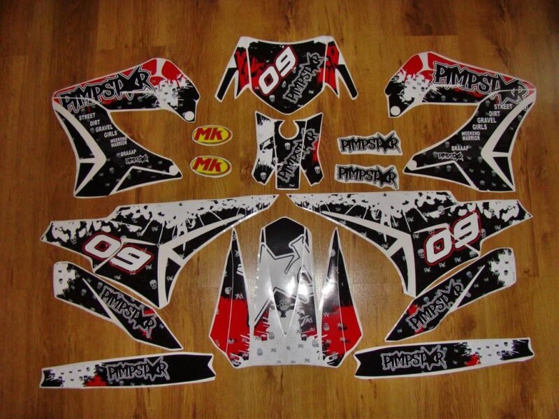 Kit Deco Derbi Carenage Tnt Pimpstar