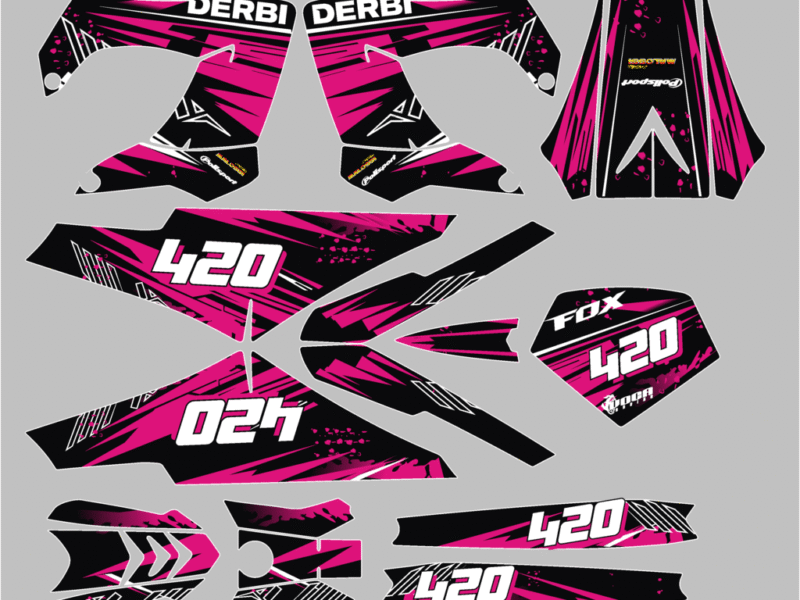 Kit Deco Derbi Victoria Bull Tunr Pink