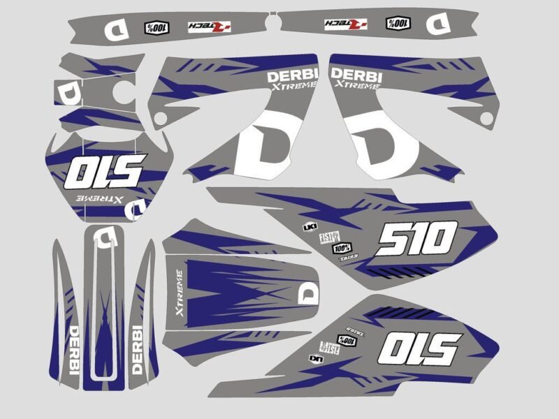 Kit Deco Derbi Xrace Xtreme Grey2