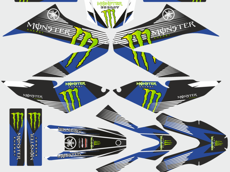 kit deco yamaha 125 wrx monster
