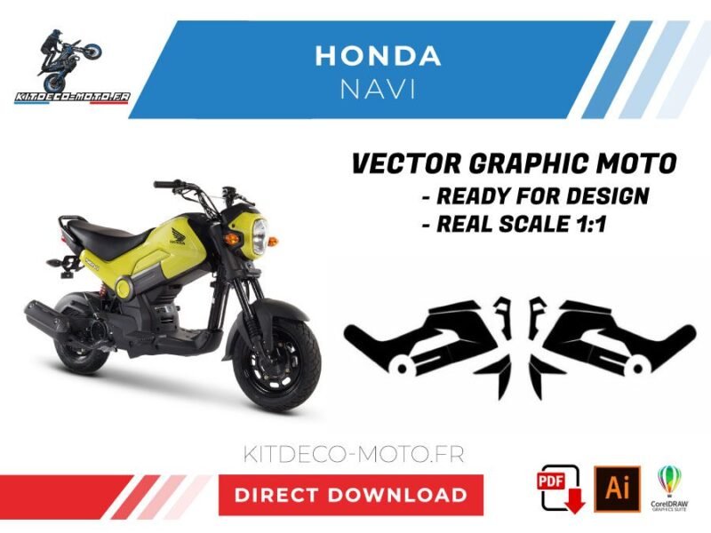 template vector honda navi