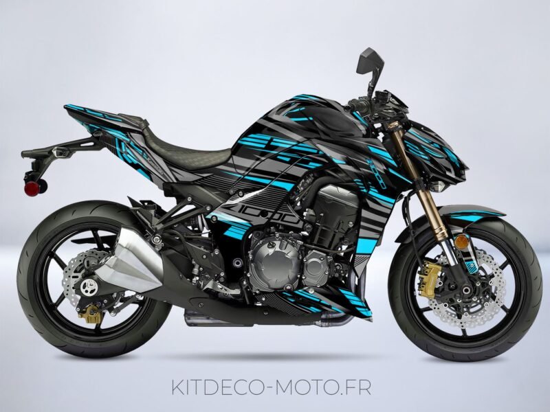 kit deco kawasaki z1000 dark cyan