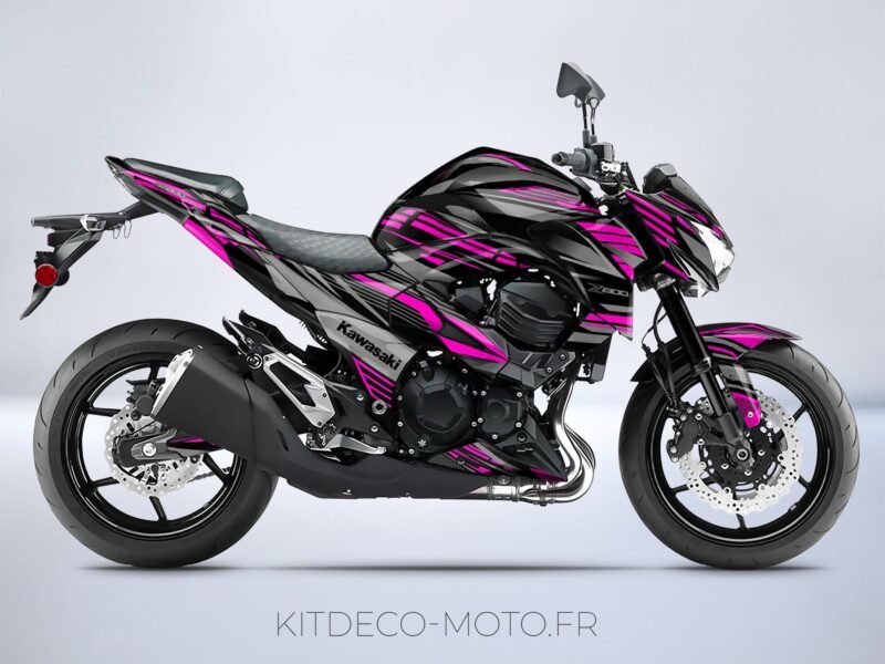 kit deco kawasaki z800 dark rose