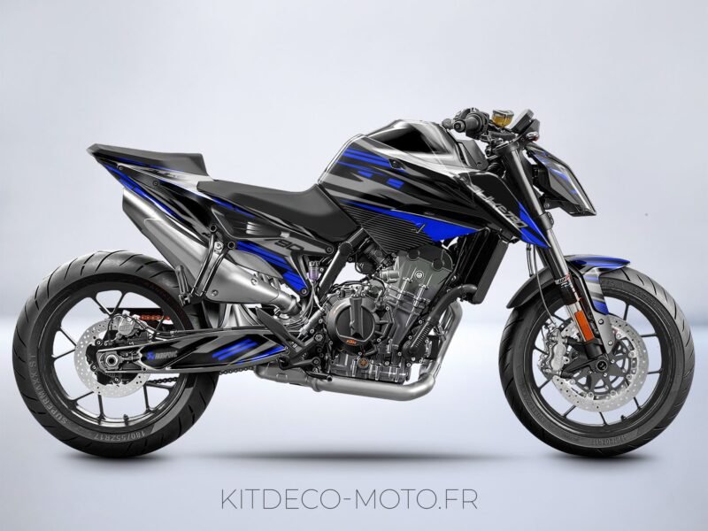 kit deco ktm 790 890 duke dark bleu mockup