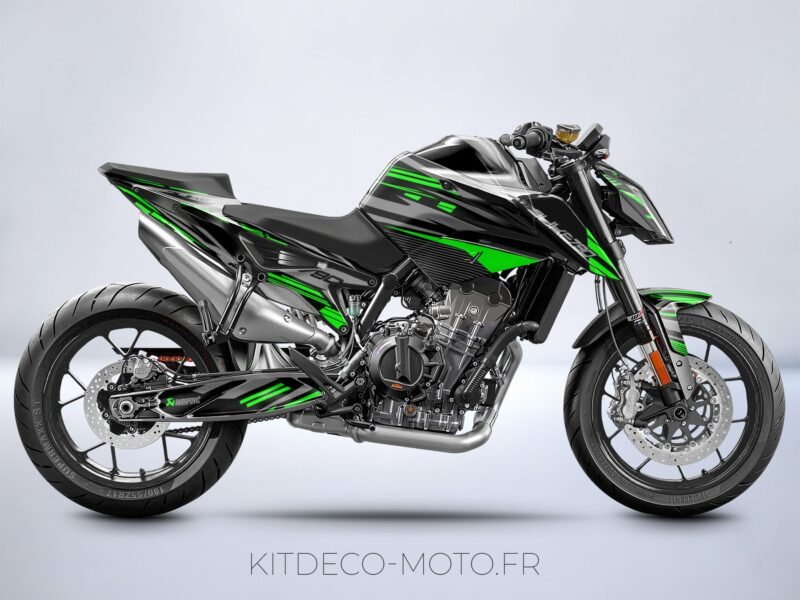kit deco ktm 790 890 duke dark vert mockup