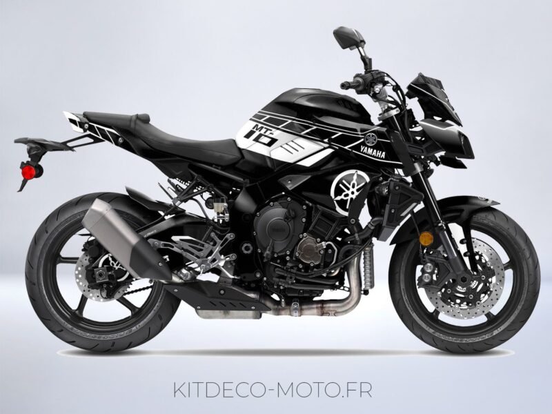 kit déco yamaha mt 10 anniversaire noir