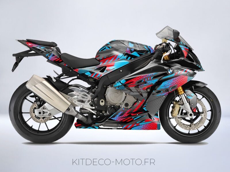 kit déco bmw s1000rr splash rouge