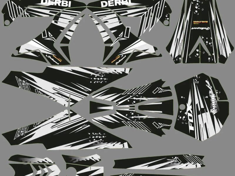 kit déco derbi 50 carénage tnt 