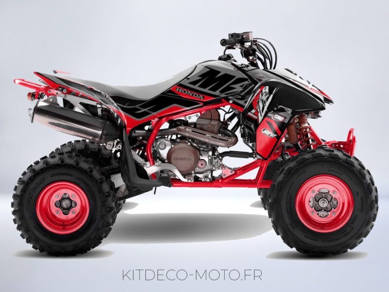 kit déco honda 450 trx factory gris