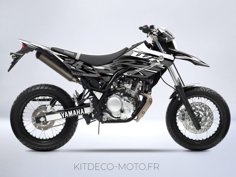 kit déco yamaha wr 125 gotam blanc