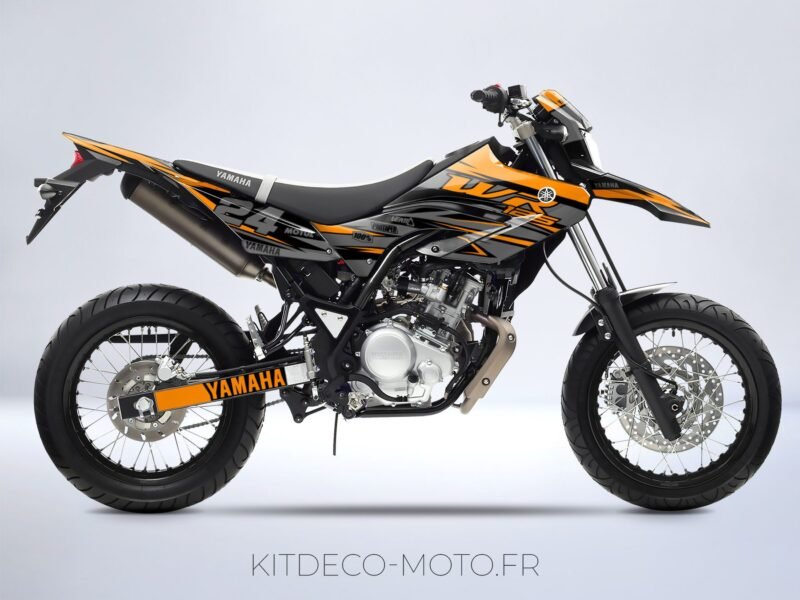 kit déco yamaha wr 125 gotam orange