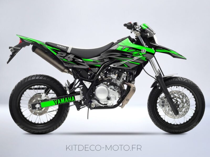 kit déco yamaha wr 125 gotam vert