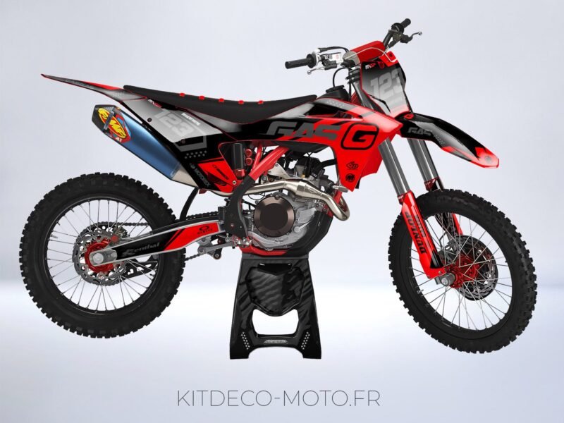 kit déco gasgas ec (2021 2023) motorex noir