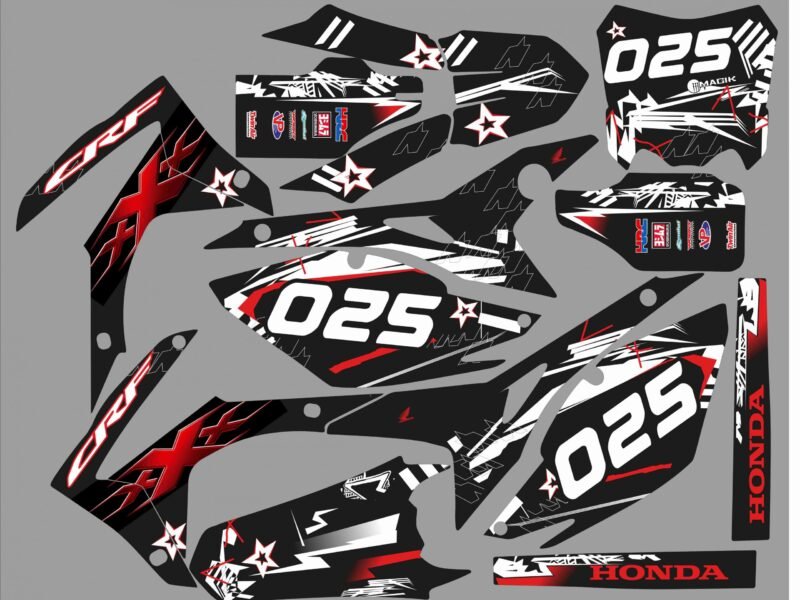 kit déco honda 450 crf (2013 2016) magik