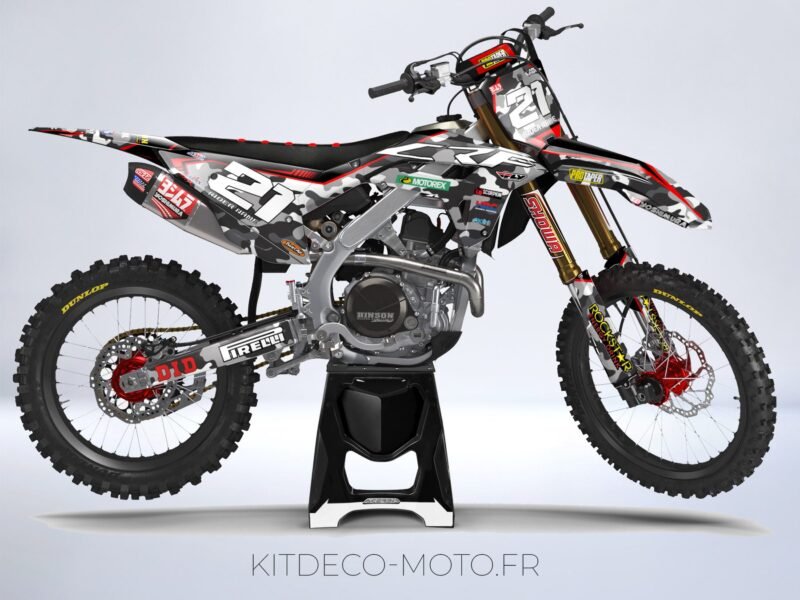 kit déco honda 250 crf (2022 2023) camouflage