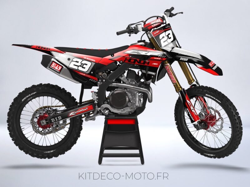 kit déco honda 450 crf (2021 2022) factory rouge #2