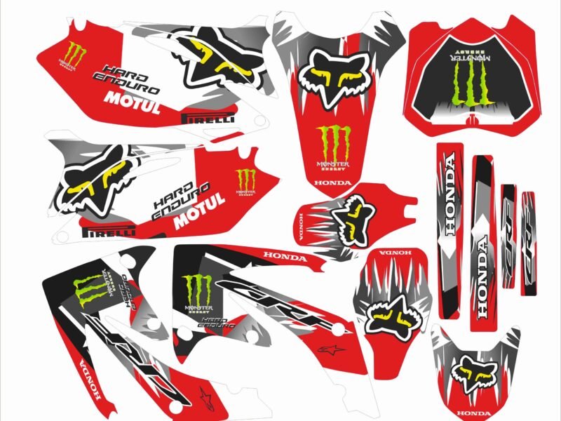 kit déco honda 450 crf (2009 2012) fox