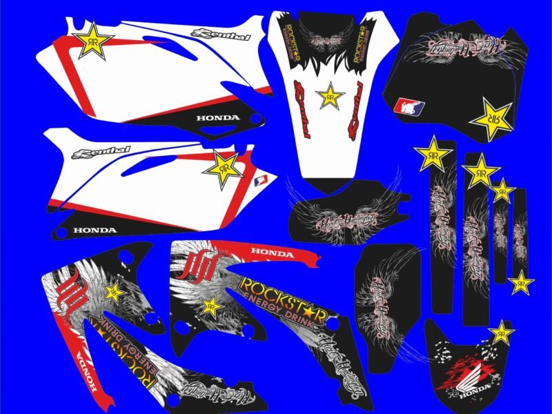 kit déco honda 450 crf (2009 2012) rockstar