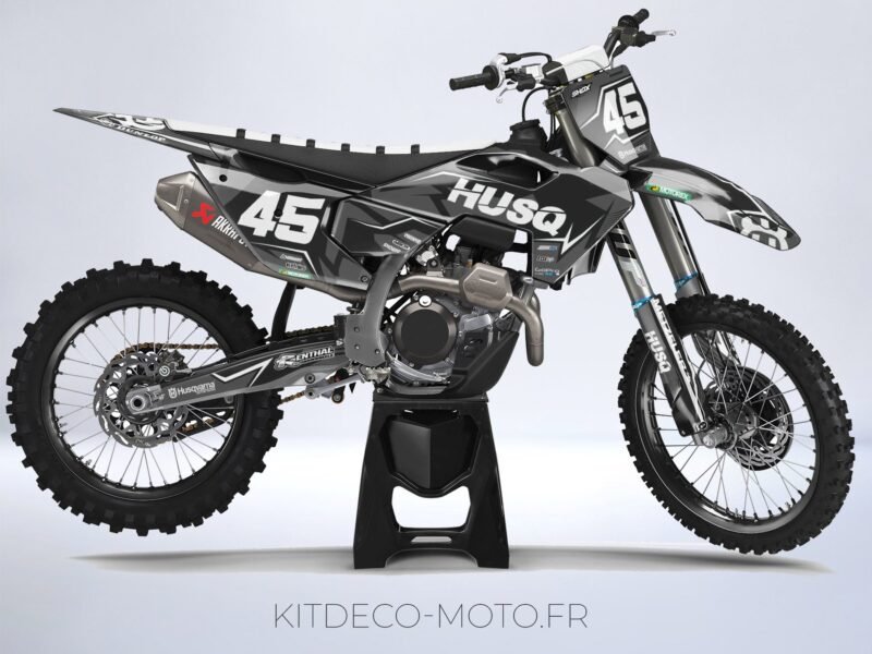 kit déco husqvarna 250 / 450 fc (2023) factory blanc
