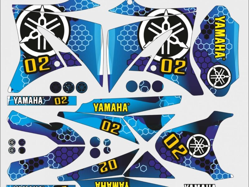 kit déco yamaha xt 125 – bulle