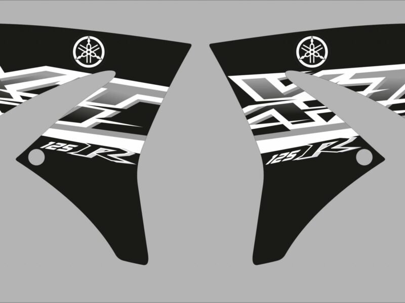 kit déco yamaha xt 125 – origine noir