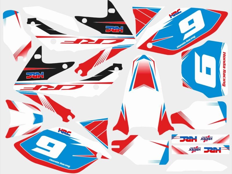 kit déco honda 450 crf (2005 2008) hrc