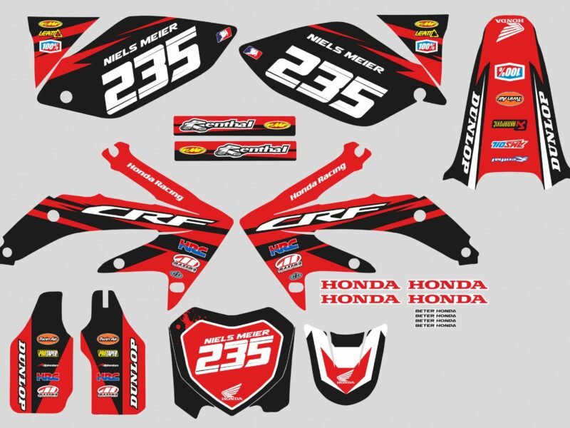 kit déco honda 450 crf (2005 2008) racing