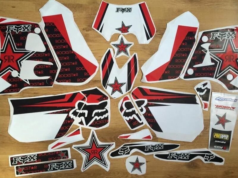 kit déco yamaha dt 125 – rockstar